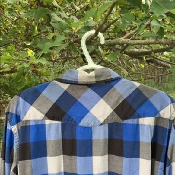 B2G1 American Eagle Men’s VTG Fit - Super Blue Hue - LG - EUC! - Picture 5 of 7